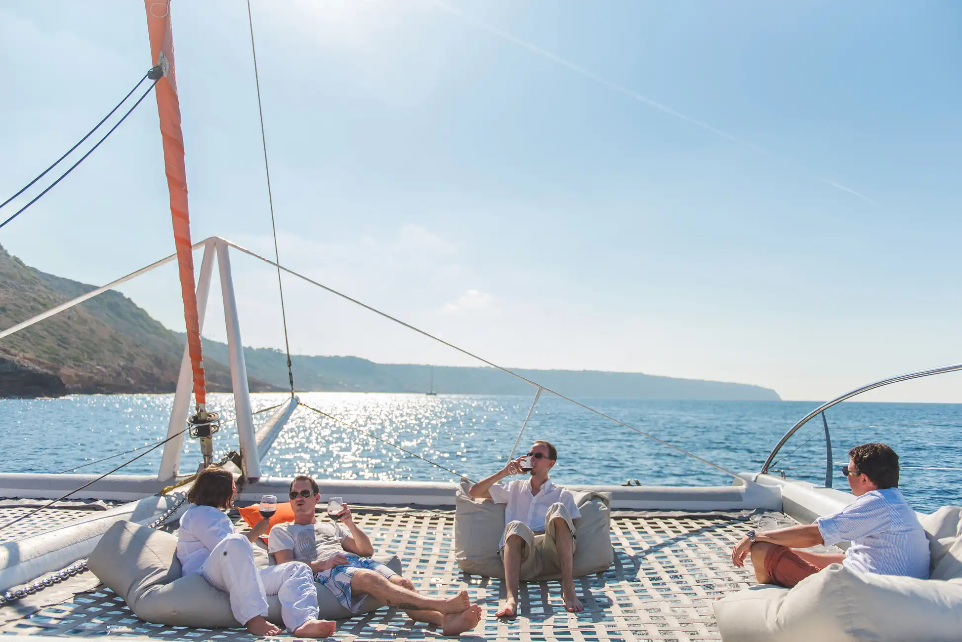 Exclusive catamaran experience to Es Trenc Exclusive catamaran experience to Es Trenc