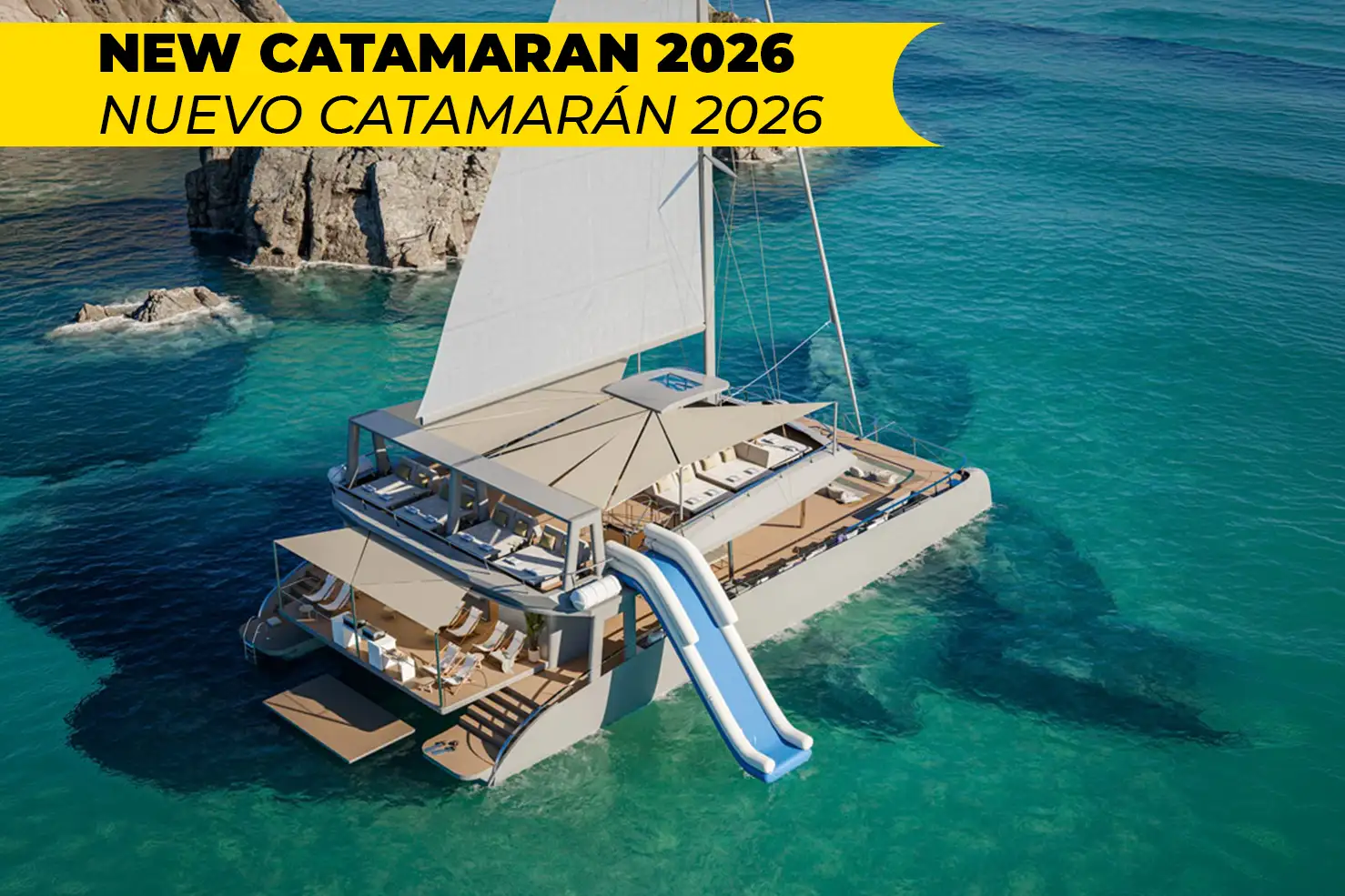 Luxuriöses Katamaran Erlebnis in der Bucht von Palma