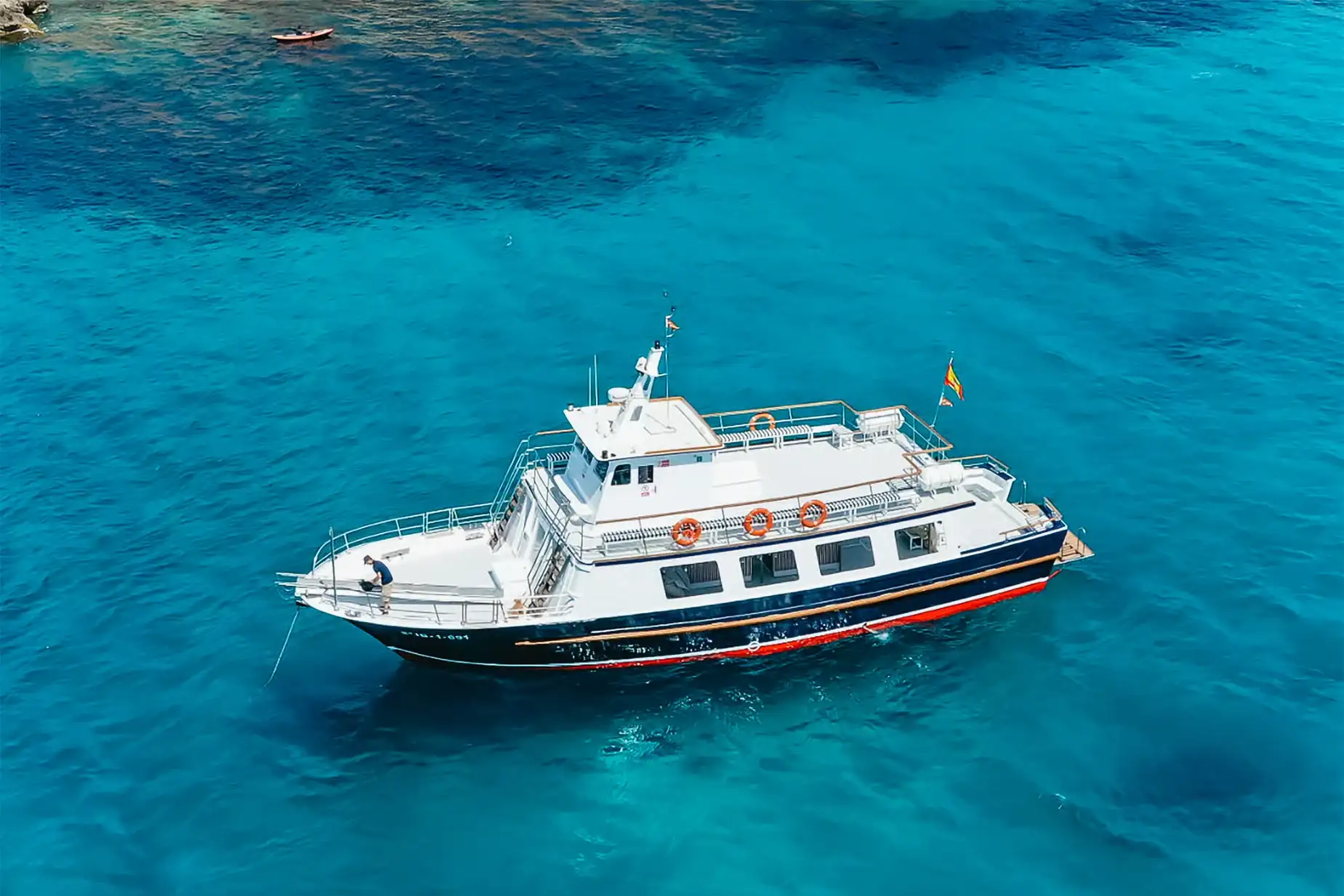 Expériences en bateau Sa Calma dans la baie de Palma