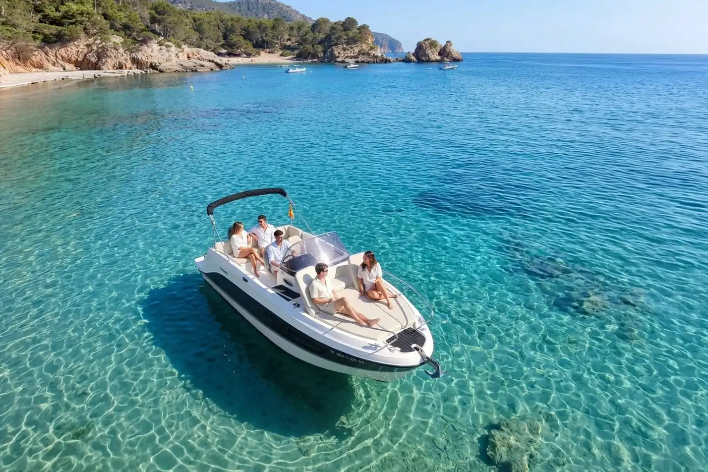 Excursión privada en barco por la bahía de Palma desde Can Pastilla
